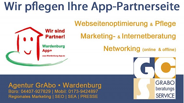 Wardenburg App Pflege Partnerseite