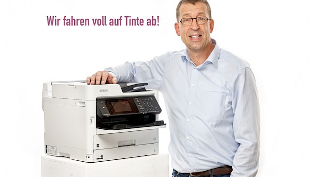 Wir fahren voll auf Tinte ab